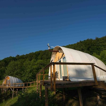 Sunrise Glamping Retreat Hotell Galesu Rum bild